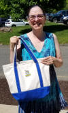 Eileen with Tote