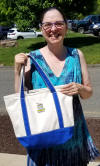 Eileen with Tote